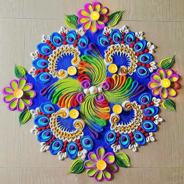 Fetching Advanced Rangoli