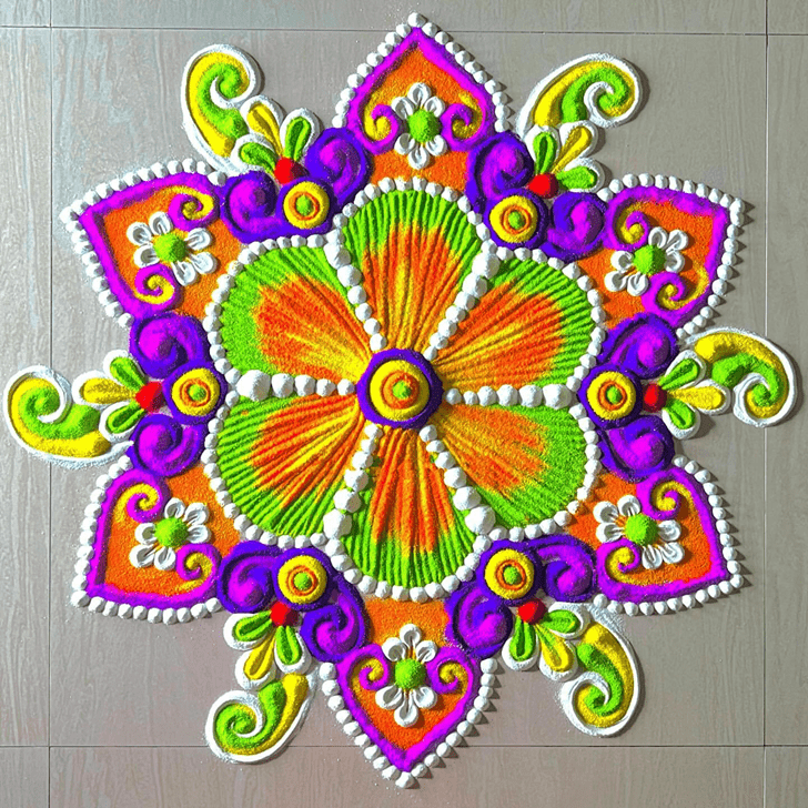 Gorgeous Advanced Rangoli