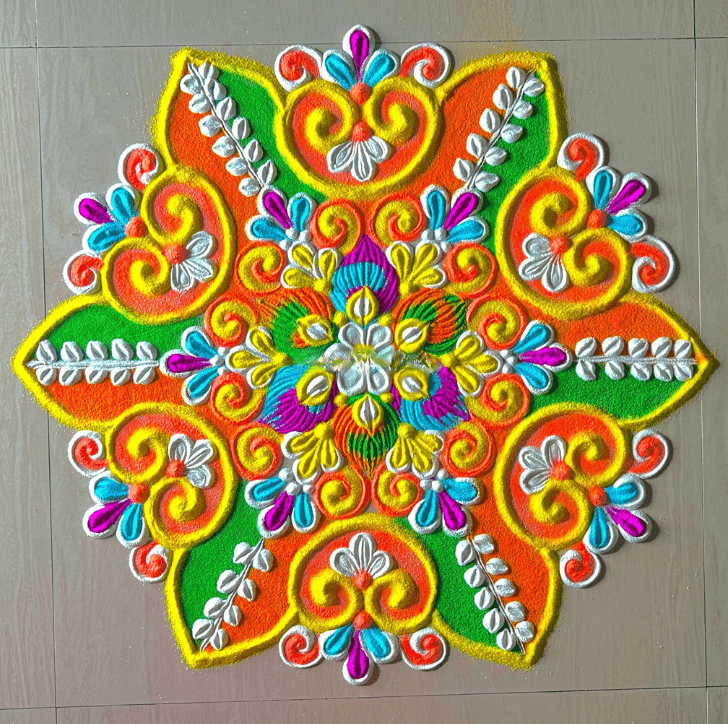 Marvelous Advanced Rangoli