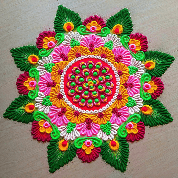 Shapely Advanced Rangoli