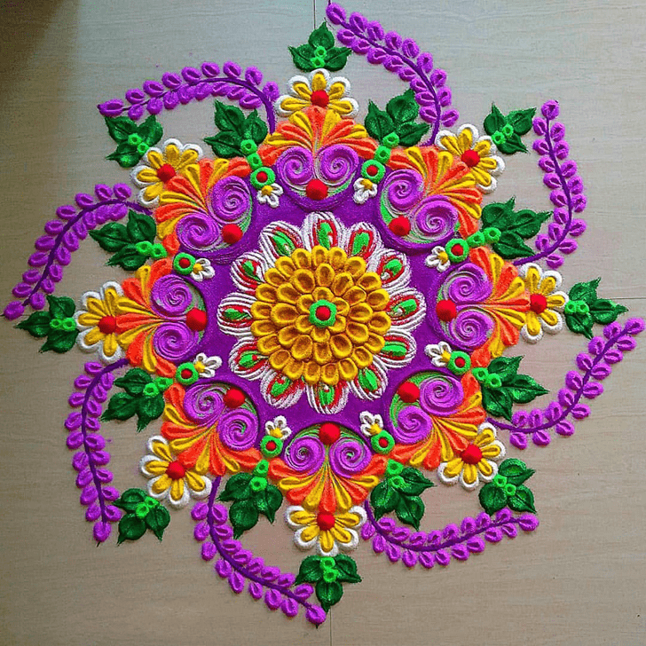 Splendid Advanced Rangoli