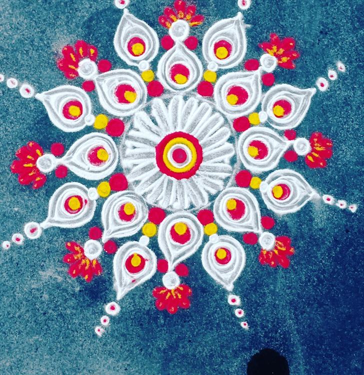 Ideal Agrahayana Amavasya Rangoli