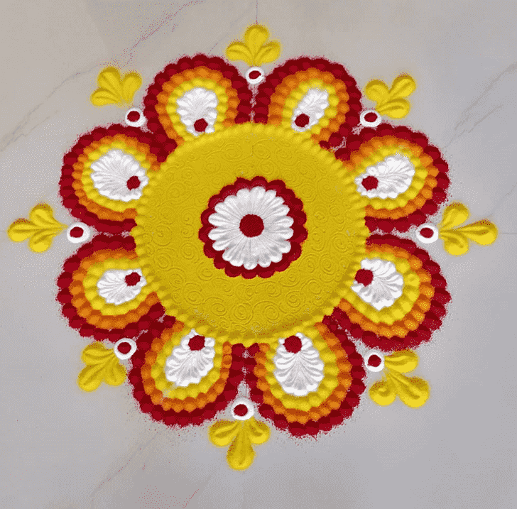 Inviting Ahoi Ashtami Rangoli