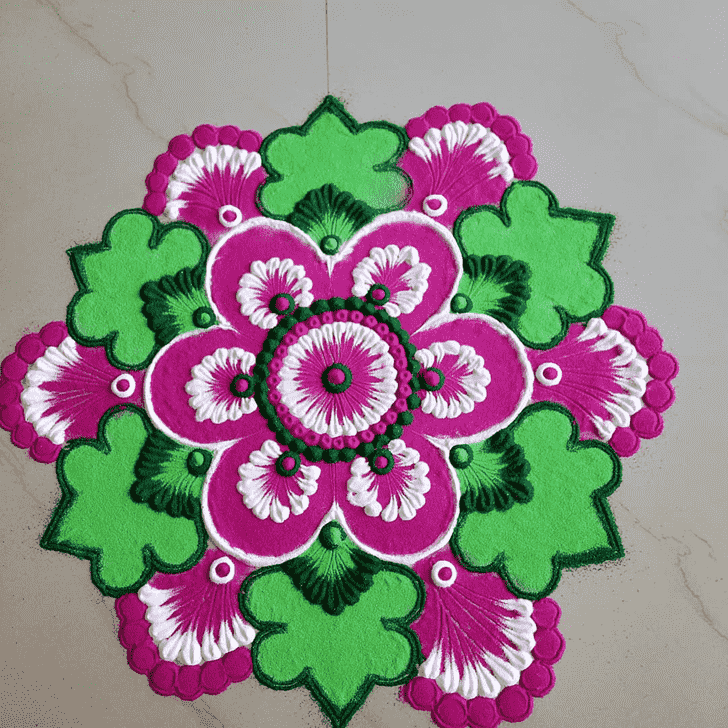 Magnetic Ahoi Ashtami Rangoli