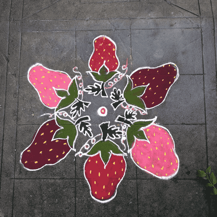 Splendid Ahoi Ashtami Rangoli