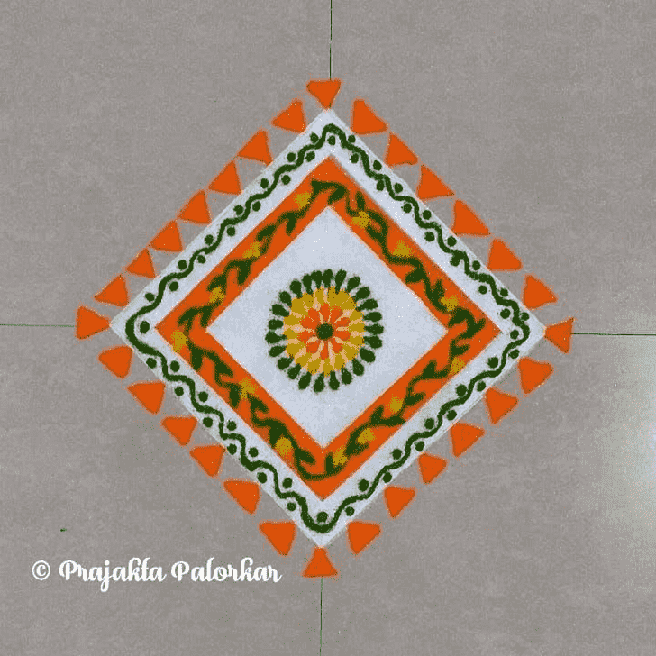 Fair Akshaya Tritiya Rangoli