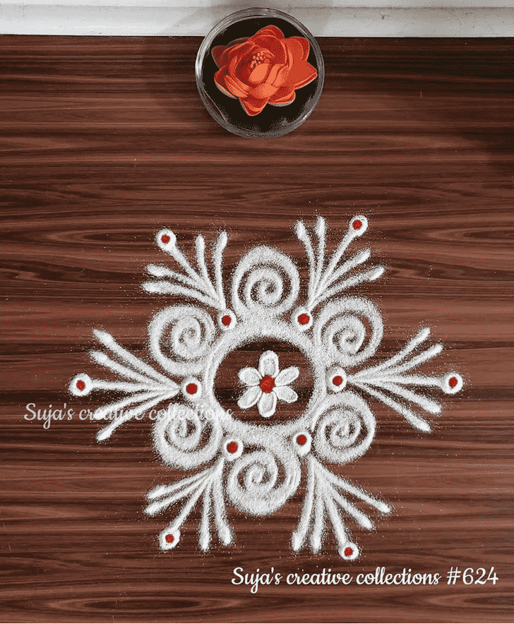 Gorgeous Akshaya Tritiya Rangoli