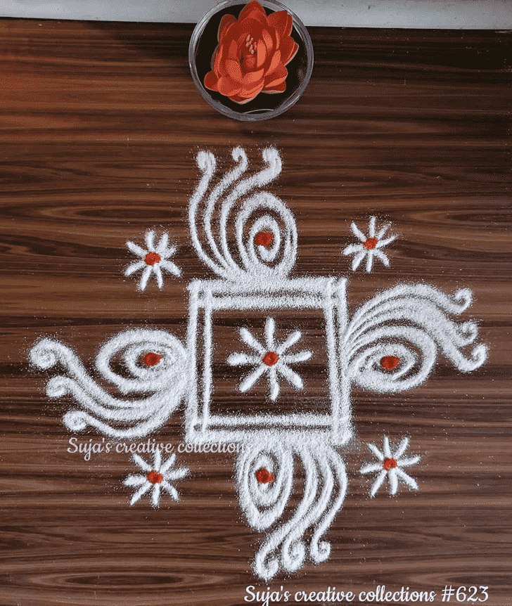 Awesome Akshaya Tritiya Rangoli