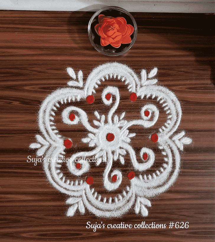 Magnetic Akshaya Tritiya Rangoli