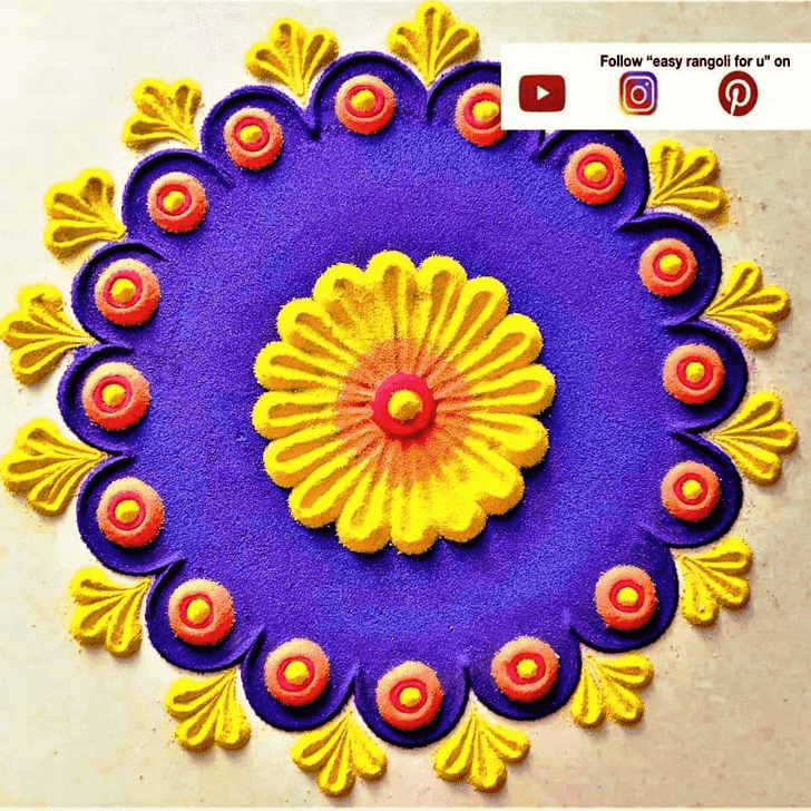 Classy Amalaki Ekadashi Rangoli