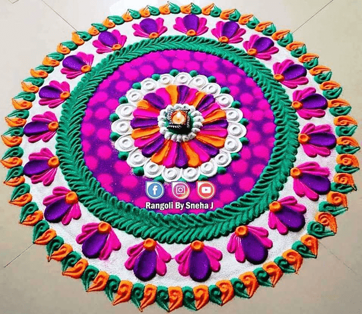 Refined Amalaki Ekadashi Rangoli