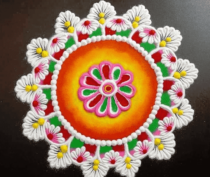 Resplendent Amalaki Ekadashi Rangoli