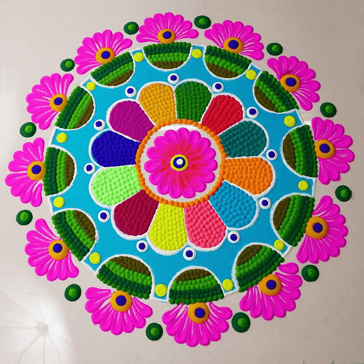 Radiant Apara Ekadashi Rangoli