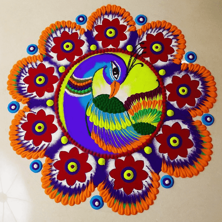 Shapely Apara Ekadashi Rangoli