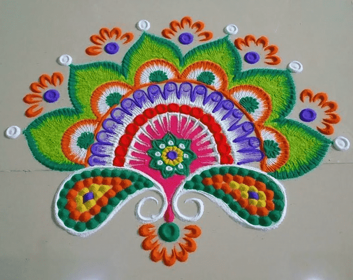 Superb Apara Ekadashi Rangoli