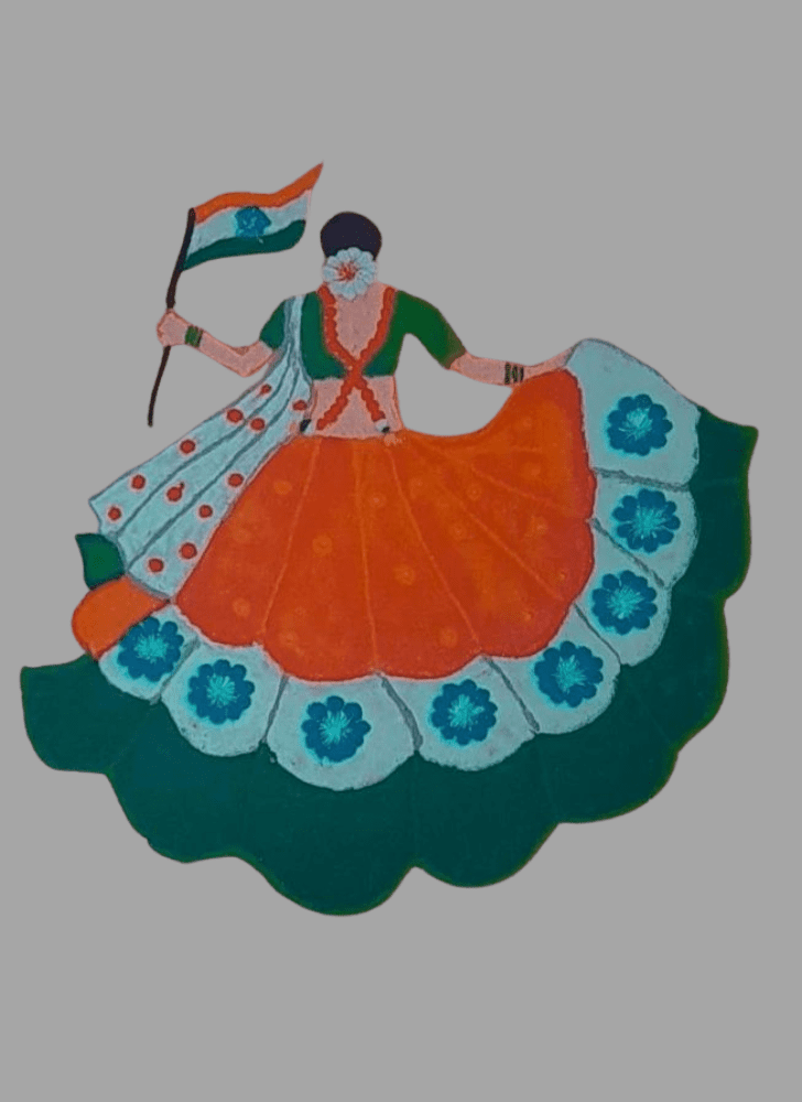 Delightful Artistic Rangoli