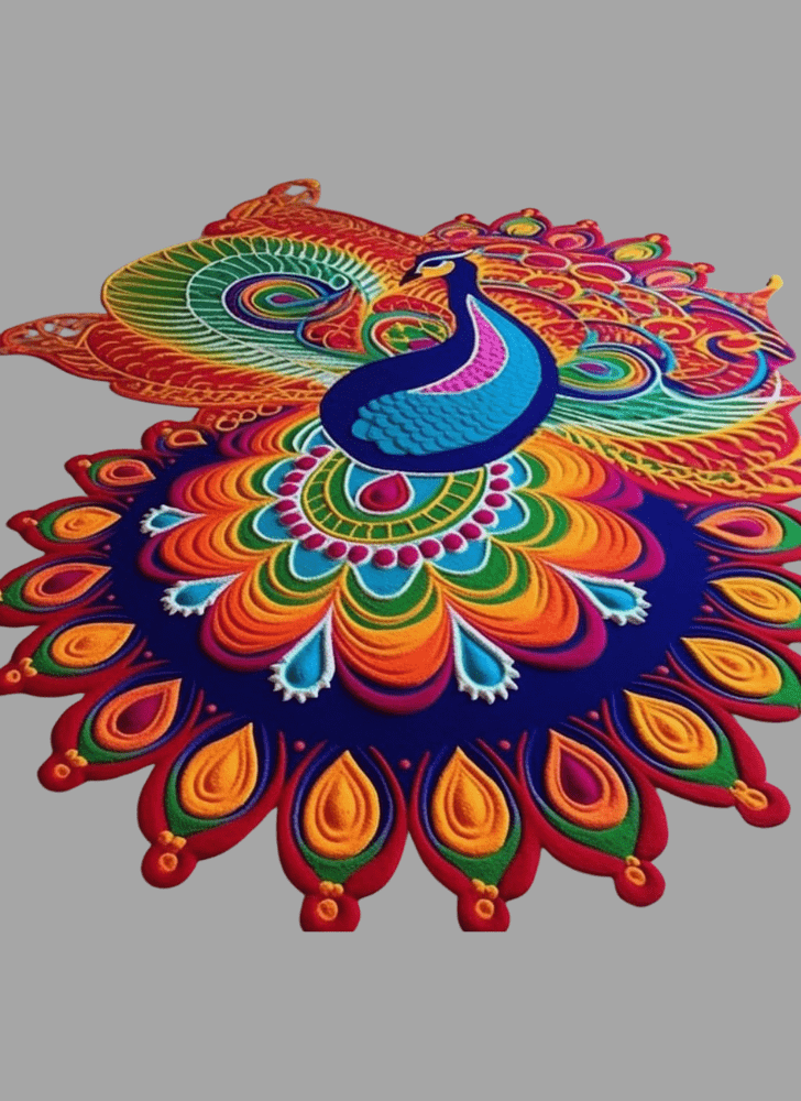 Enthralling Artistic Rangoli