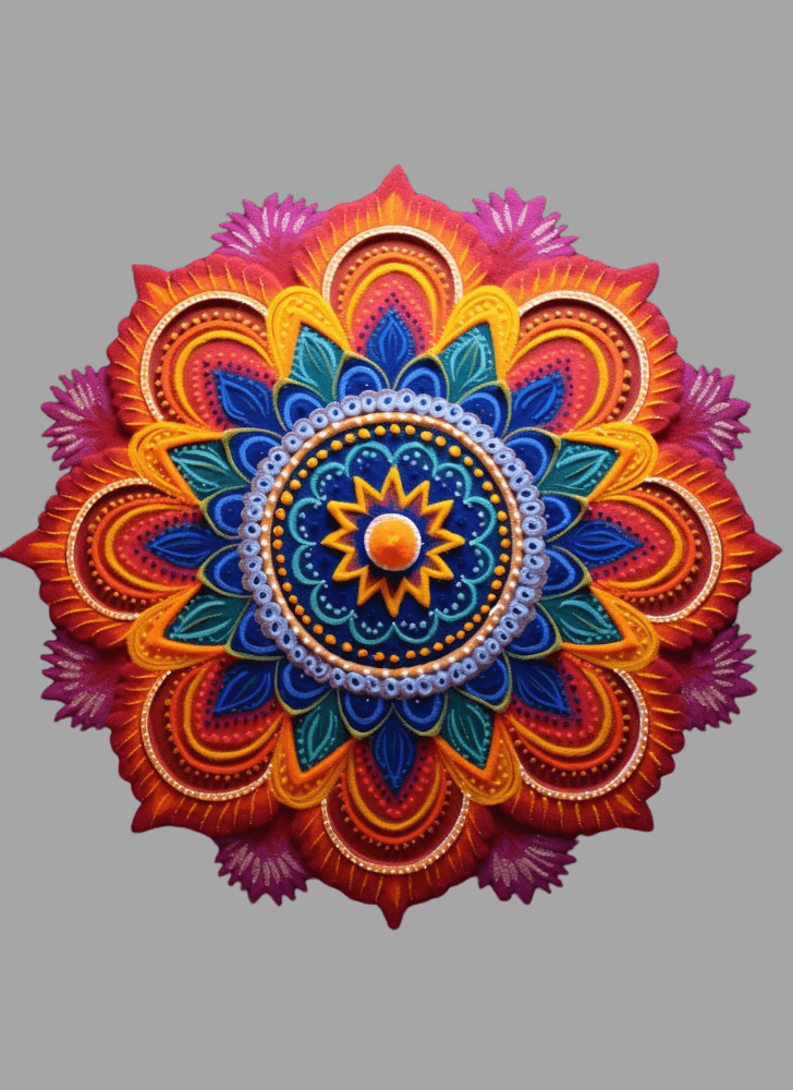 Magnetic Artistic Rangoli