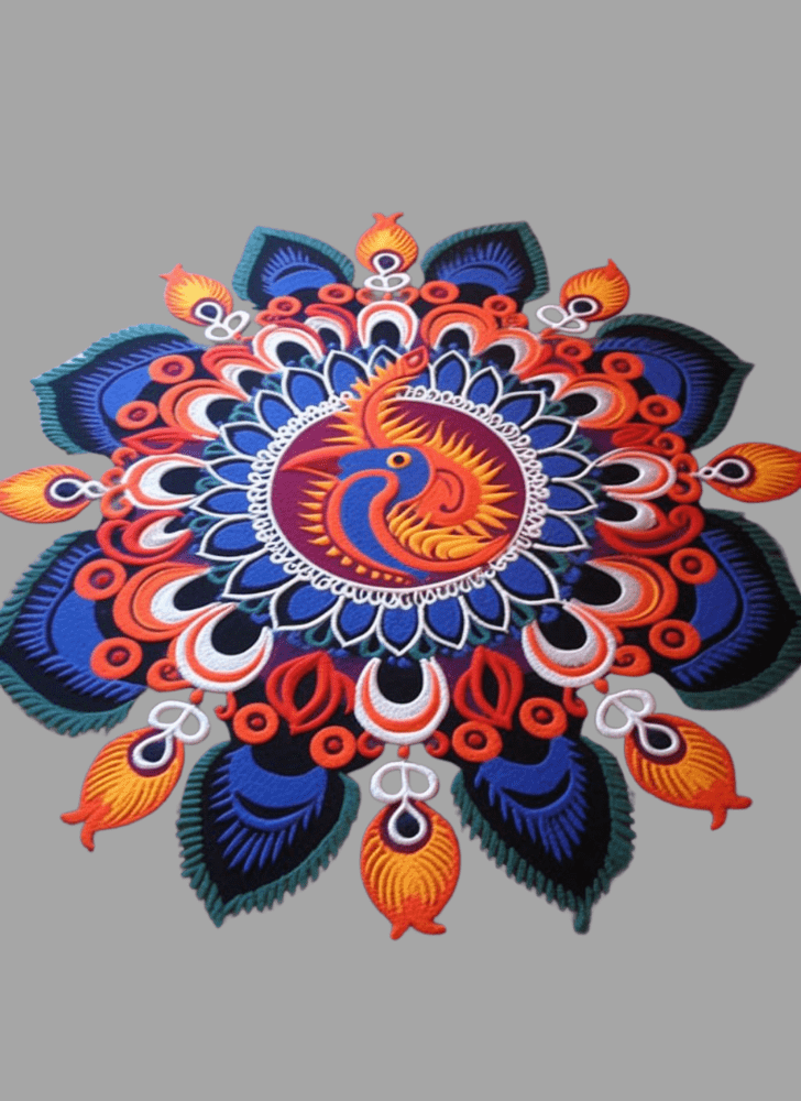 Pretty Artistic Rangoli