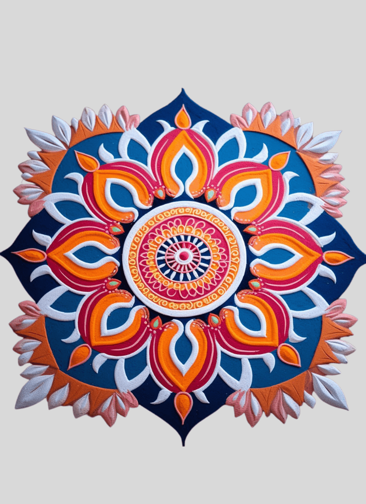 Stunning Artistic Rangoli