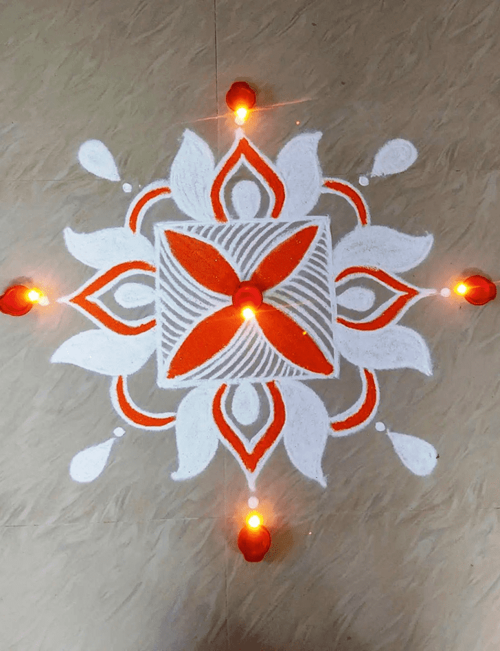 Asadha Amavasya Rangoli