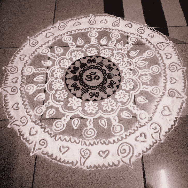 Gorgeous Attractive Rangoli