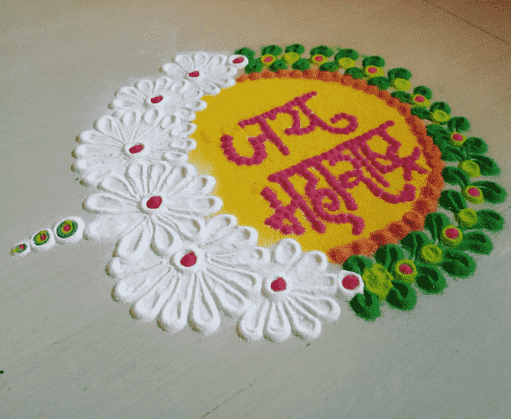 Inviting Attractive Rangoli