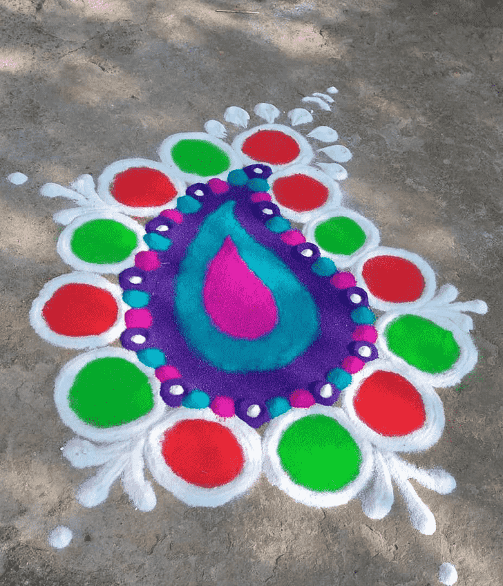 Magnificent Attractive Rangoli