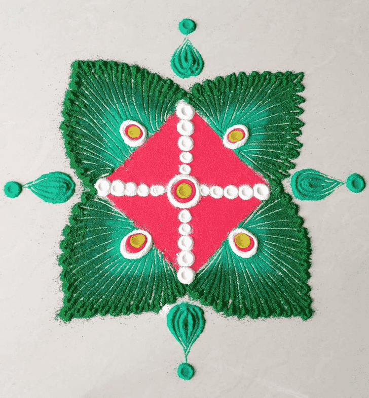 Nice Attractive Rangoli