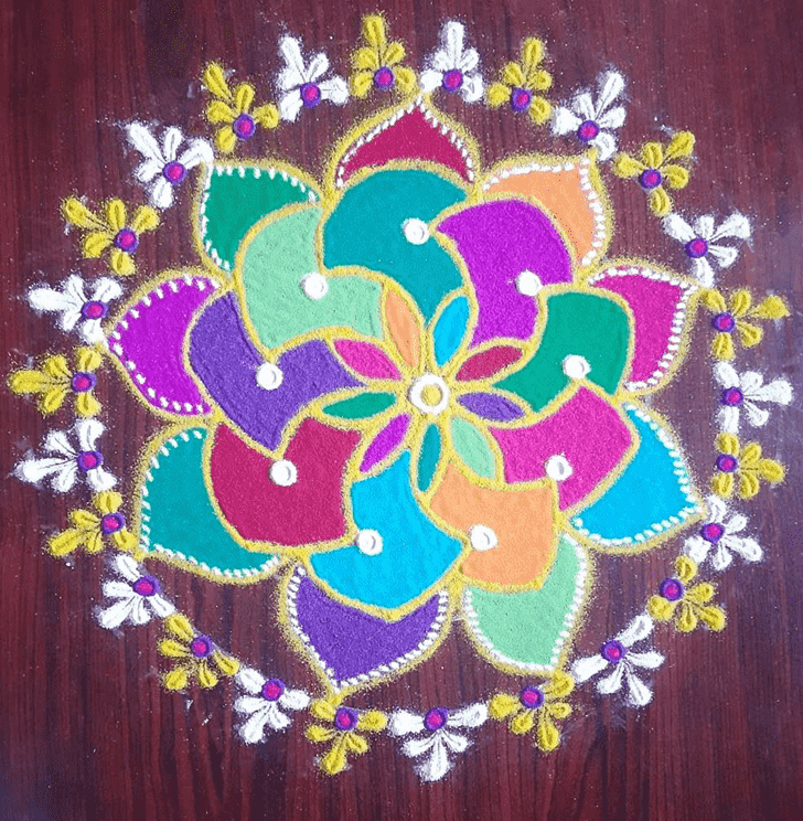 Ravishing Attractive Rangoli