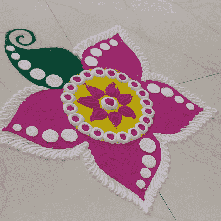 Splendid Attractive Rangoli