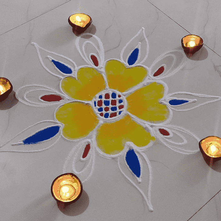 Superb Attractive Rangoli