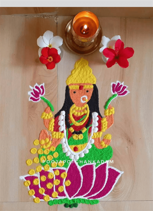 Alluring Auspicious Rangoli