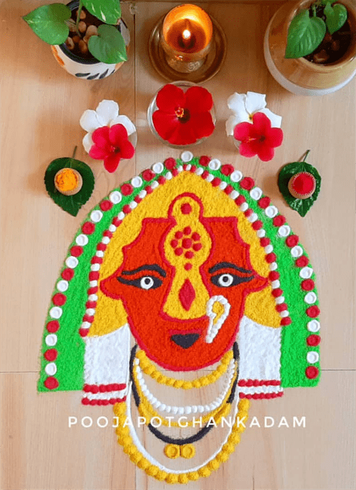 Captivating Auspicious Rangoli