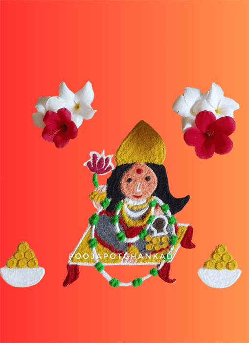 Charming Auspicious Rangoli