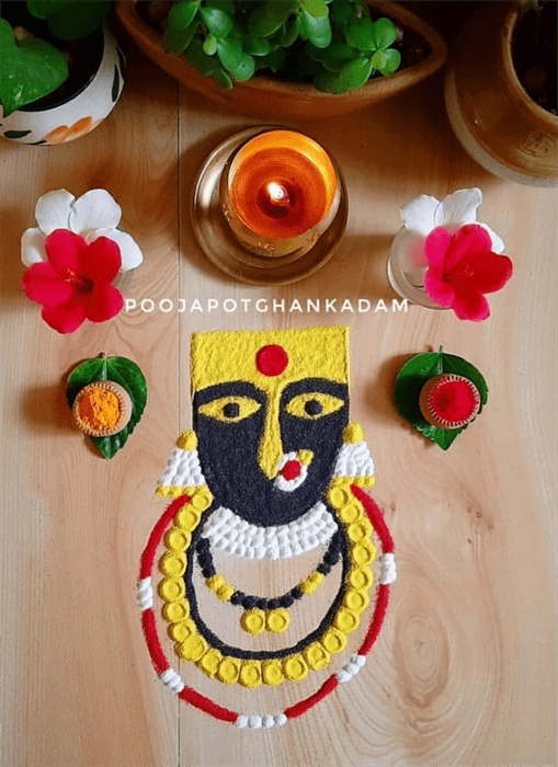 Magnificent Auspicious Rangoli