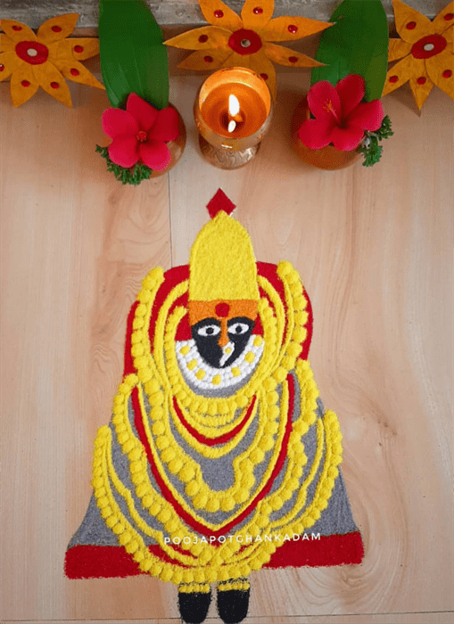 Stunning Auspicious Rangoli