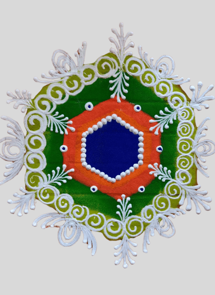 Fair Balcony Rangoli