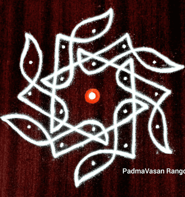 Enticing Basic Rangoli