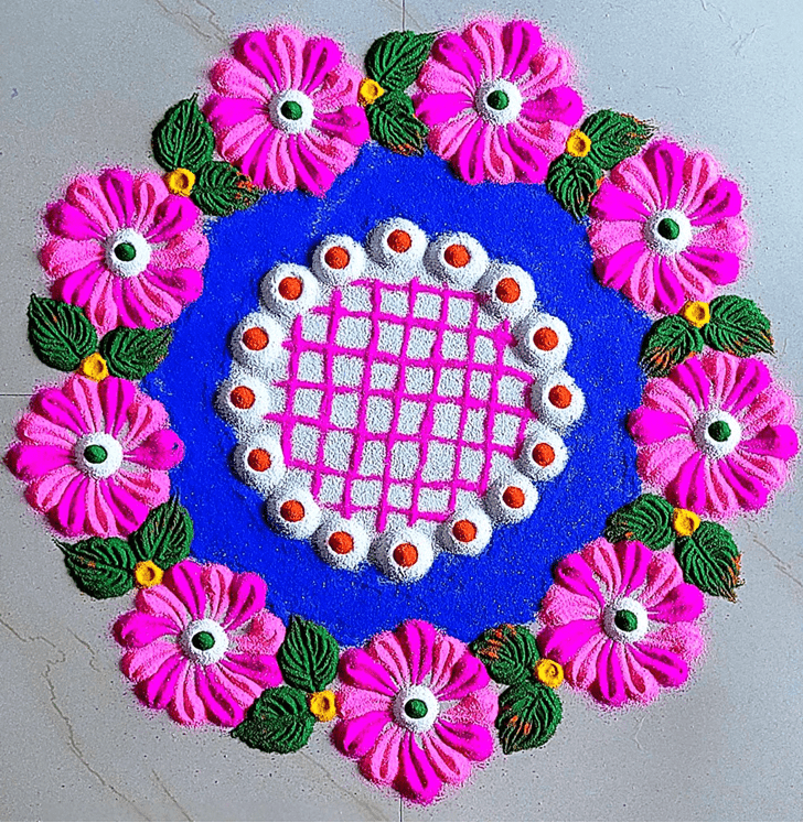 Fine Basic Rangoli