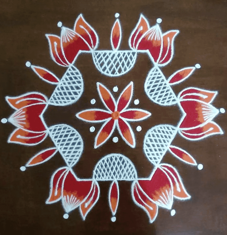 Gorgeous Basic Rangoli