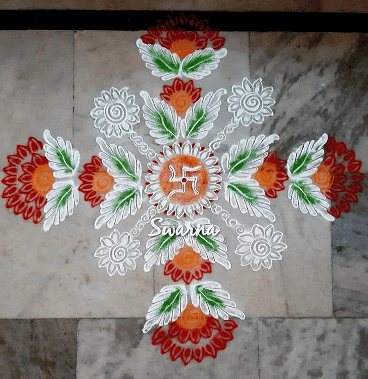 Mesmeric Basic Rangoli