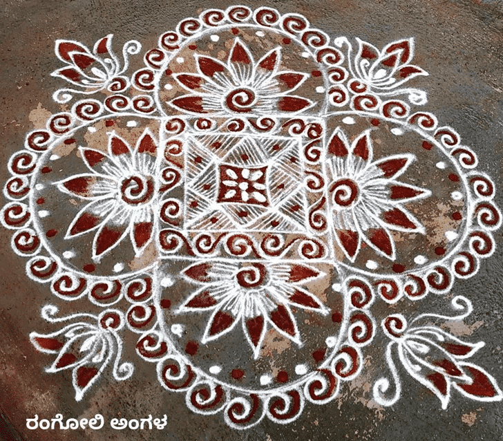 Radiant Basic Rangoli