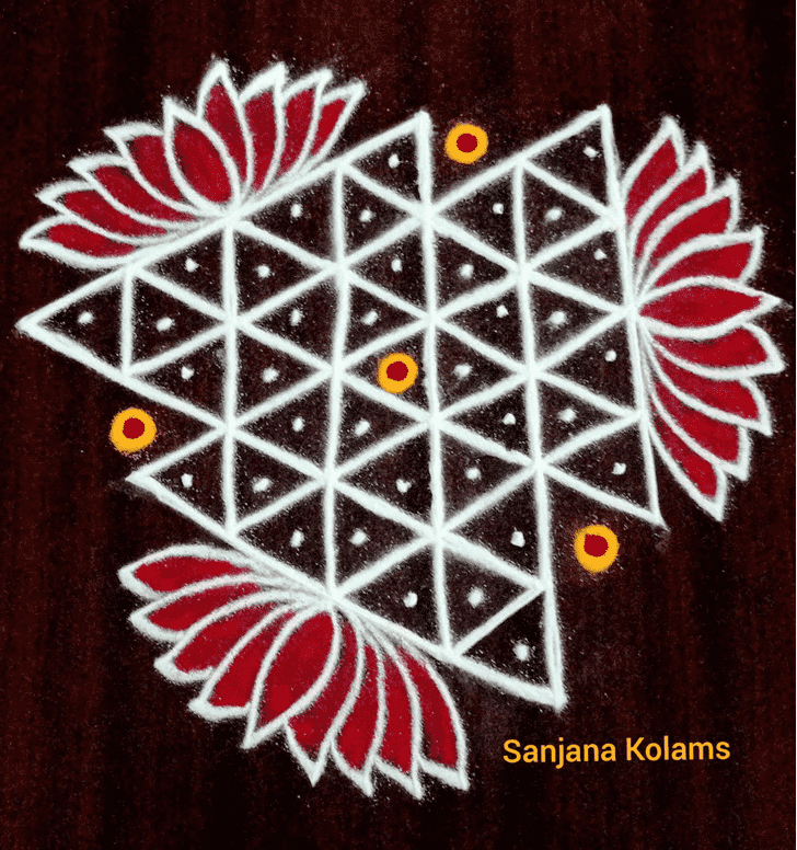 Ravishing Basic Rangoli