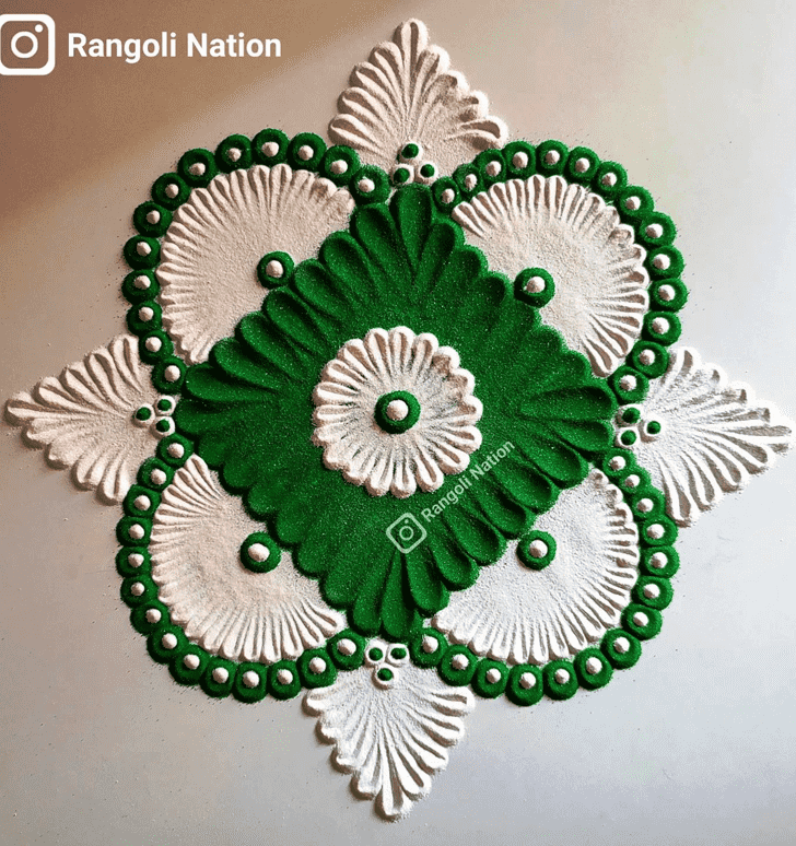 Resplendent Basic Rangoli