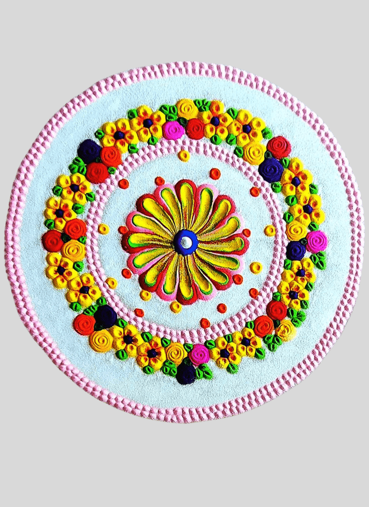 Excellent Beginners Rangoli