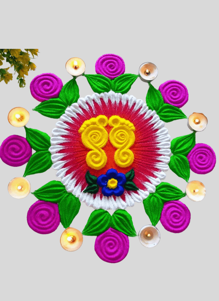 Exquisite Beginners Rangoli