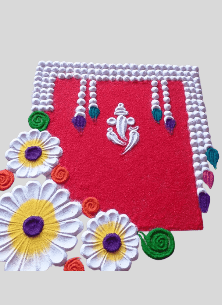 Gorgeous Beginners Rangoli