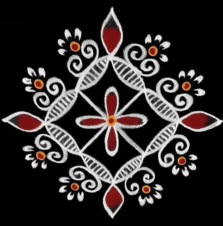 Fine Belgium Rangoli