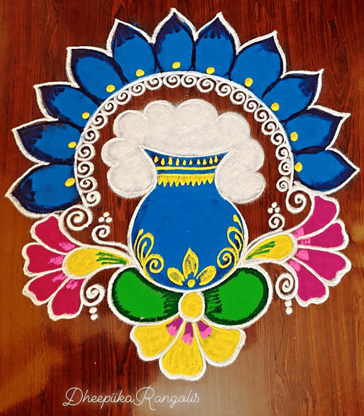 Hard Best And Simple Rangoli